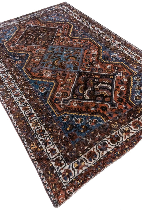 District Loom Vintage Shiraz Scatter Rug Lohman
