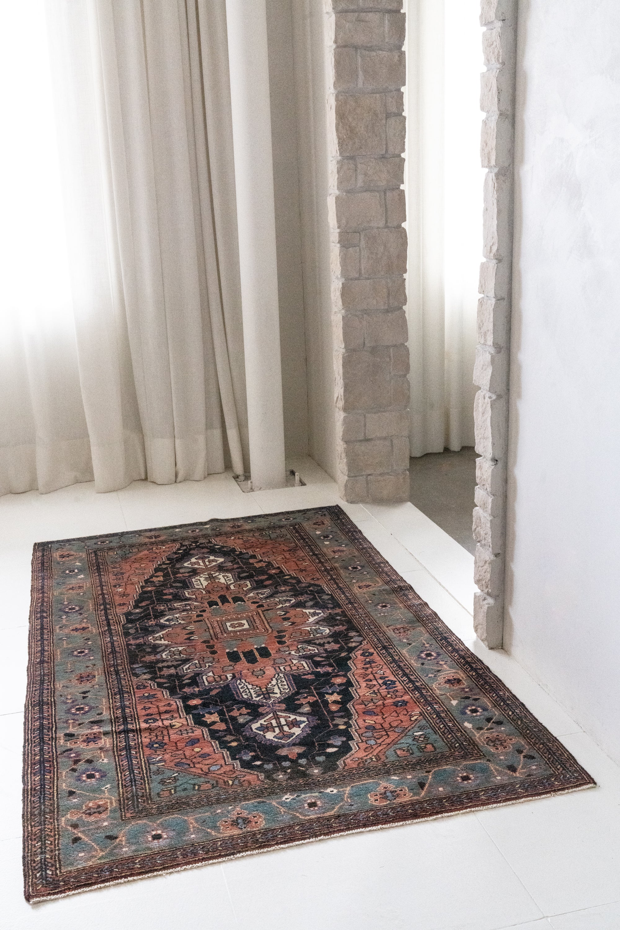 District Loom Vintage Lilihan Scatter Rug Vandalia