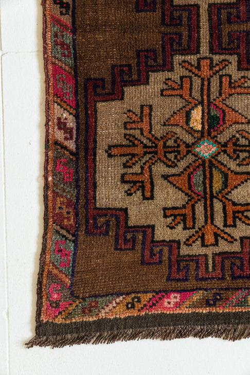 District Loom Vintage Turkish Mini Rug No. 612 for Anthropologie