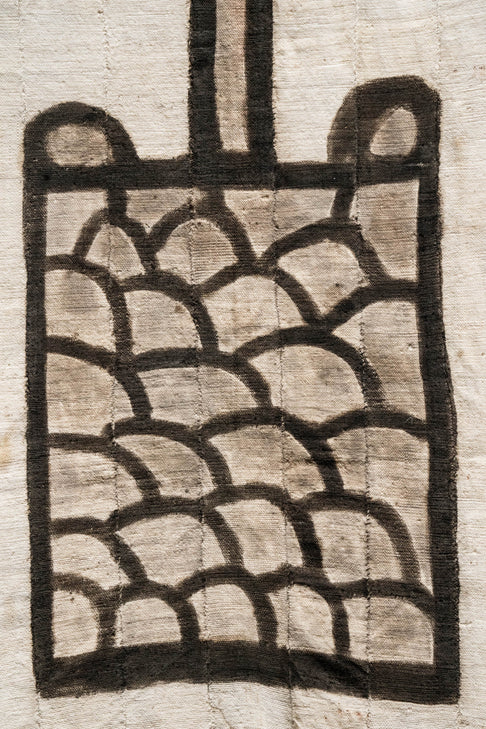 District Loom African Mud Cloth Textile by artist Kader Boly