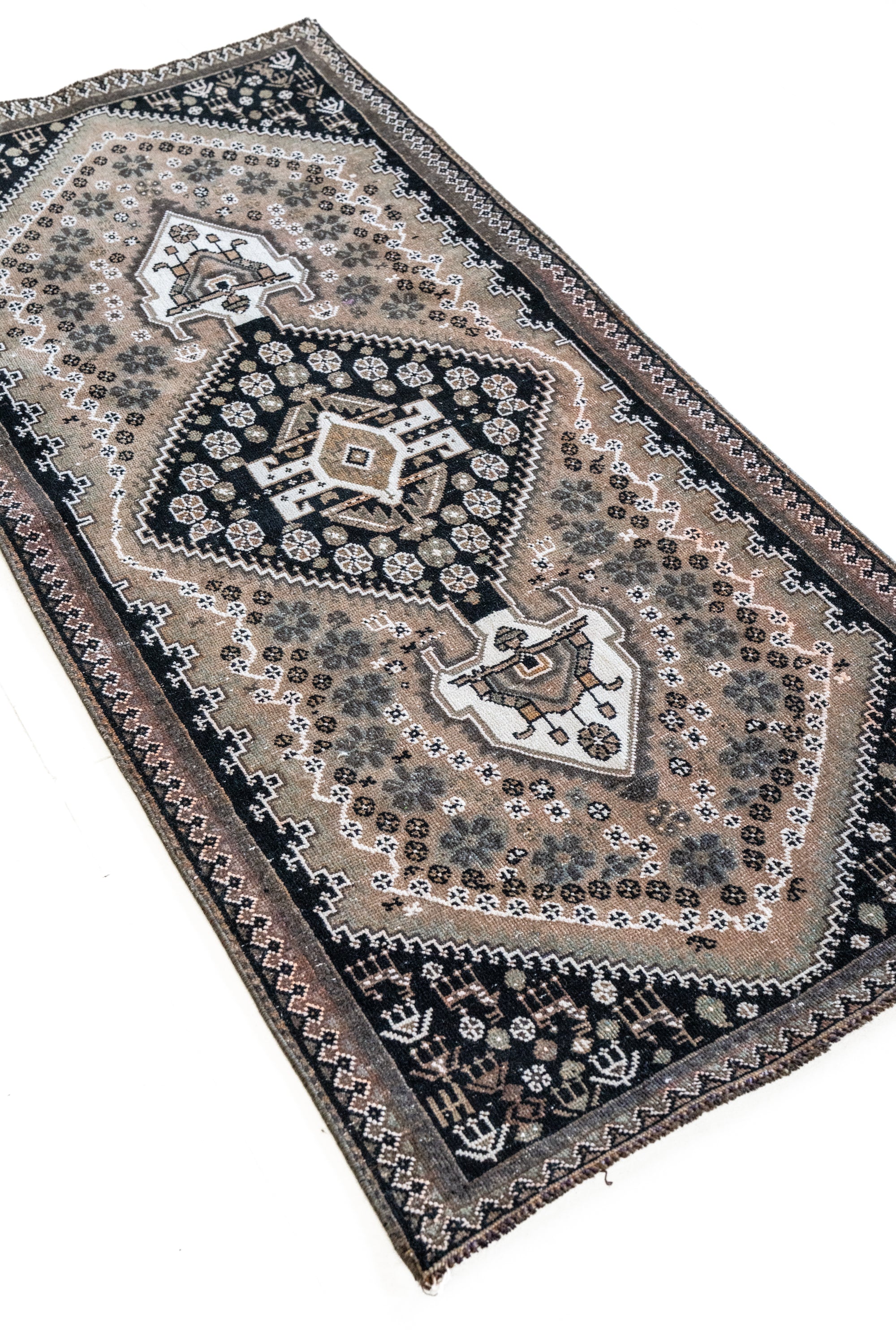 District Loom Vintage Shiraz Scatter Rug Zuri
