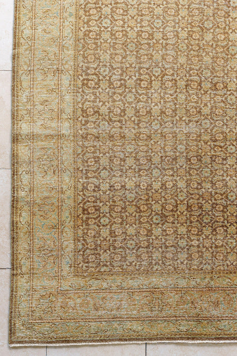 District Loom Vintage Persian Tabriz area rug Ambrose