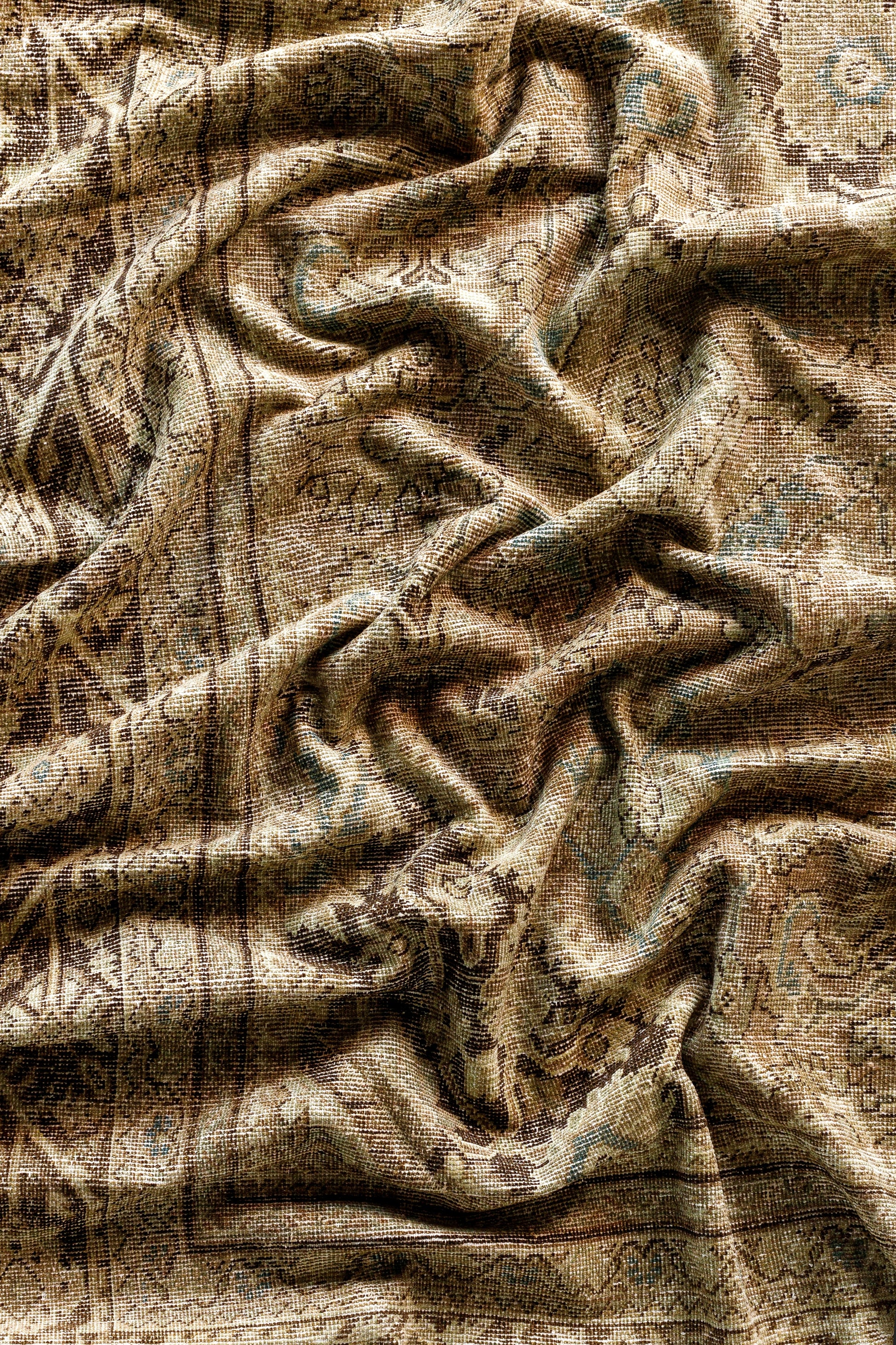 District Loom Antique Persian Mahal area rug Clark